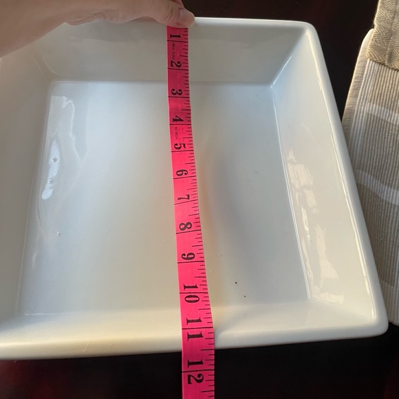 Vintage White Ceramic Square Bakeware - Picture 10 of 10